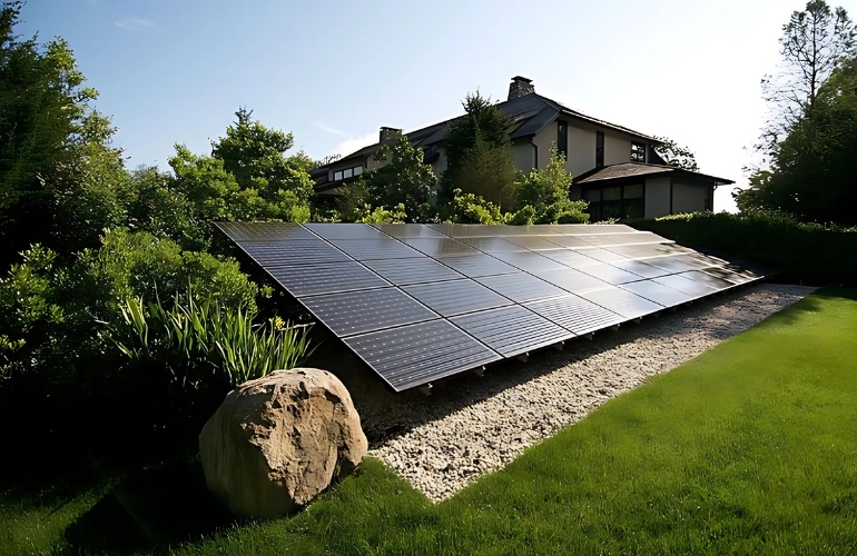 Ground-Mounted Solar Panels